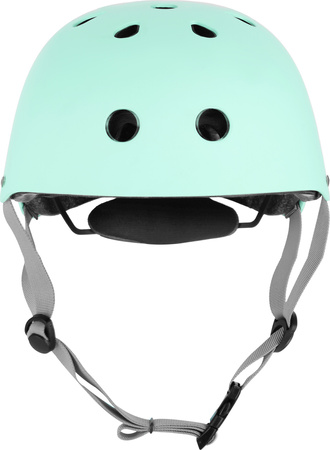 Dziecięcy kask rowerowy na rolki hulajnogę regulowany Nils Extreme MTW001-1 miętowy r XS (48-52cm)