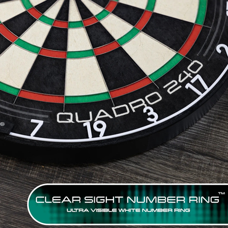 Tarcza do darta Harrows Quadro 240 średnica 45 cm