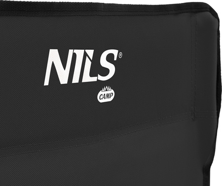 Krzesło fotel turystyczne plażowe składane Nils Camp NC3301 czarne