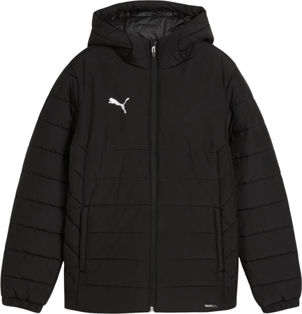 Kurtka dla dzieci Puma Team Additions Padded Hooded czarna 659738 03