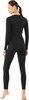 Bielizna termoaktywna damska Viking Gaja Lady Set czarna 500-27-5512-0900