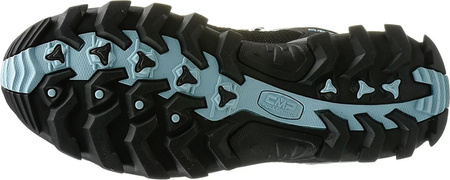 Buty trekkingowe turystyczne wodoodporne damskie CMP Rigel Mid szaro-niebieskie 3Q1294677BD