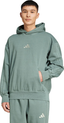 Bluza męska adidas A SZN W FL HD zielona JL6538