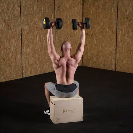 Skrzynia treningowa pylometryczna do ćwiczeń crossfit HMS DSC04 500x400x300mm