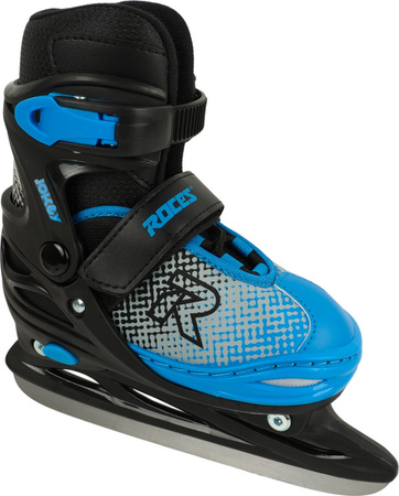 Łyżwy Roces Jokey Ice X czarno-niebieskie 450745 001