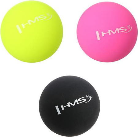 Pojedyncza piłka do masażu HMS blc01 pink lacrosse