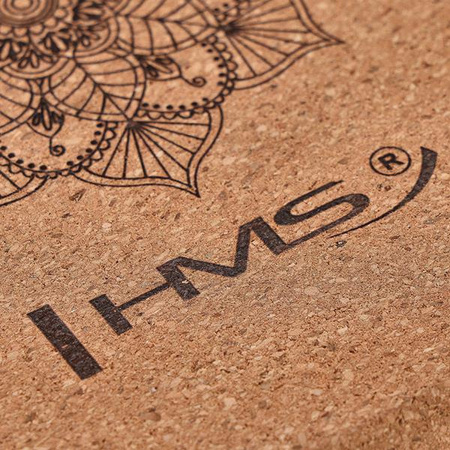 Kostka blok do jogi yogi klocek pilates ćwiczenia HMS 22 x 10 x 15 cm