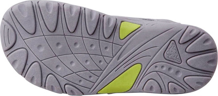 Sandały dla dzieci Kappa Early II K Footwear Kids szaro-limonkowe 260373K 1633