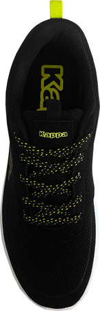 Buty męskie Kappa Jona czarno-zielone 243309 1135