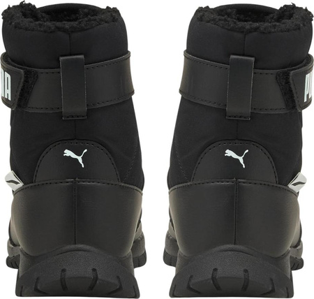 Buty dziecięce zimowe śniegowce Puma Nieve WTR AC PS czarne 380745 03