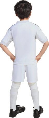 Zestaw dzięciecy komplet sportowy koszulka spodenki adidas Real Madrid 25/26 Home biały JN8870