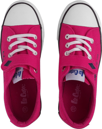 Buty dziecięce Lee Cooper fuksja LCW-22-44-0802K