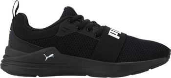 Buty dziecięce Puma Wired Run Jr czarne 374214 01