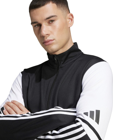 Bluza męska adidas Squadra 25 Training czarno-biała JE2774