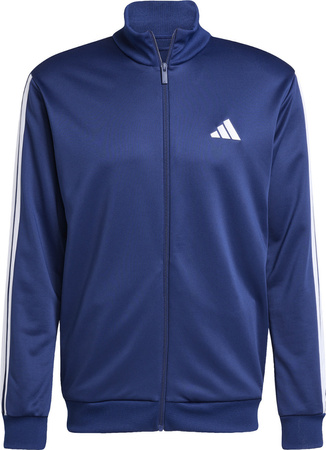 Dres męski adidas Sportswear Basic 3-Stripes French Terry granatowy KB7656