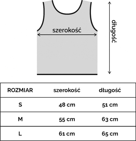 Znacznik treningowy piłkarski na koszulkę SMJ sport neonowy zielony