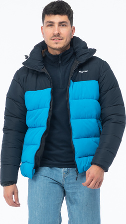 Męska Kurtka Zimowa Pikowana Varmi Ii dark grey melange rozmiar XL