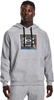 Bluza męska Under Armour UA Rival Flc Graphic Hoodie szara 1370349  011