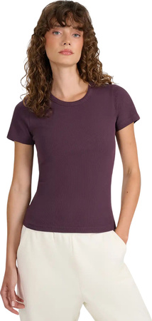 Koszulka damska 4F F2337 ciemny fiolet 4FWAW25TTSHF2337 50S