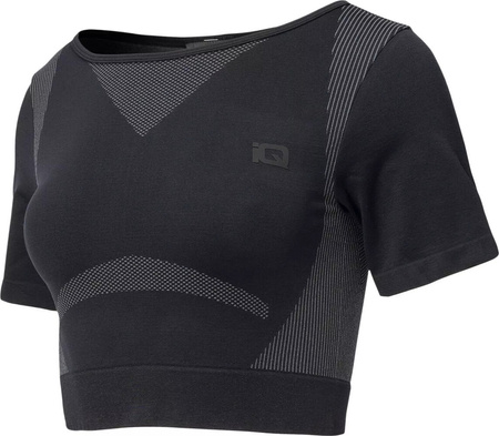 Damska koszulka treningowa top termoaktywny z krótkim rękawem IQ Ingel rozmiar XL