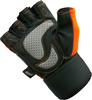Rękawiczki kulturystyczne męskie Allright Pro pomarańczowe rozmiar XL