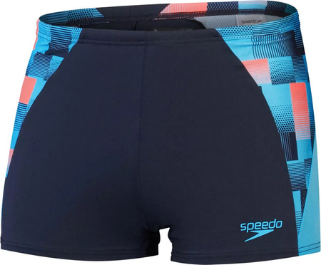 Męskie bokserki kąpielowe basenowe spodenki pływackie Speedo End max splice asht v2 rozmiar XXL