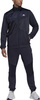 Dres męski adidas Satin French Terry Track Suit granatowy HI5396