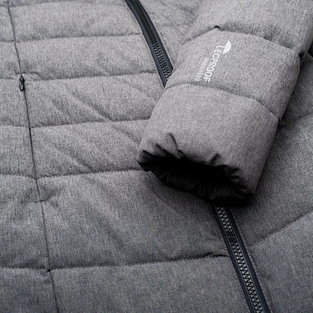 Damski płaszcz pikowany zimowy z kapturem Hi-tec Lady Gveni rozmiar S