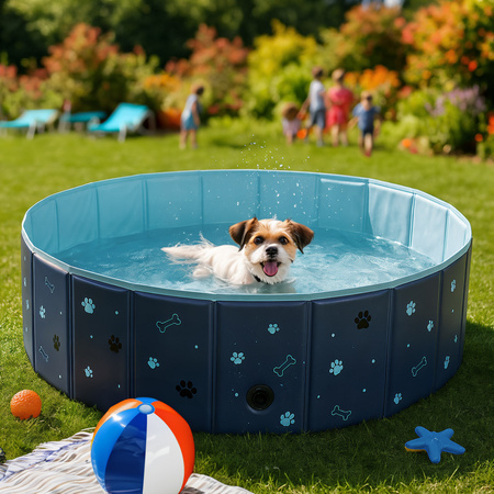 Basen dla psów zwierząt składany ogrodowy Nils Camp NC2805 120x30cm