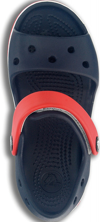 Sandały dla dzieci Crocs Crocband Sandal Kids granatowo czerwone 12856 485