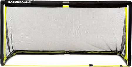 Bramka do piłki nożnej Bazooka Goal 180x90 cm czarna 03265