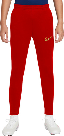 Spodnie dla dzieci Nike DF Academy 21 Pant KPZ czerwone CW6124 687