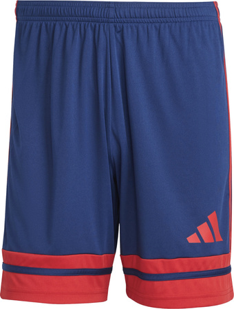 Spodenki męskie adidas Squadra 25 niebiesko-czerwone JH3408