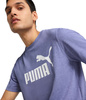 Koszulka męska Puma Ess No.1 Logo Heathear Tee fioletowa 682551 46