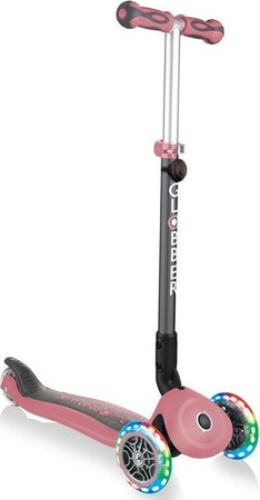 Hulajnoga balansowa jeździk rowerek Globber GO-UP Deluxe Lights pastelowy róż 646-210