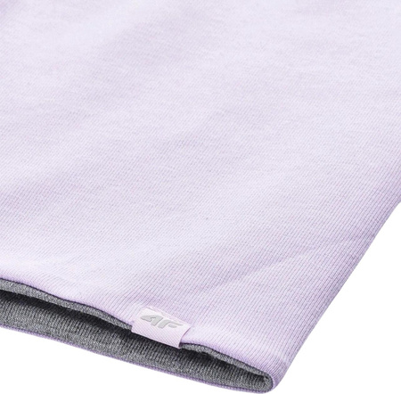 Czapka dwustronna dla dzieci 4F U397 jasny fiolet 4FJWSS24ACAPU397 52S