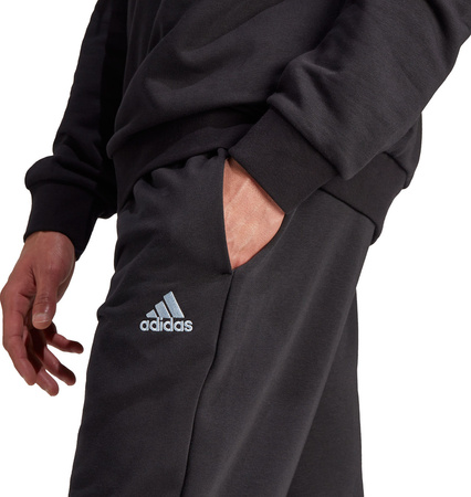 Dres męski adidas Big Logo Terry Track Suit czarny IJ8555