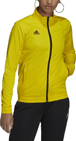 Bluza damska adidas Entrada 22 Track Jacket żółta HI2137