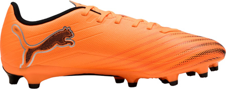 Buty piłkarskie Puma Ultra 6 Play FG/AG Heat Fire pomarańczowe 108532 03