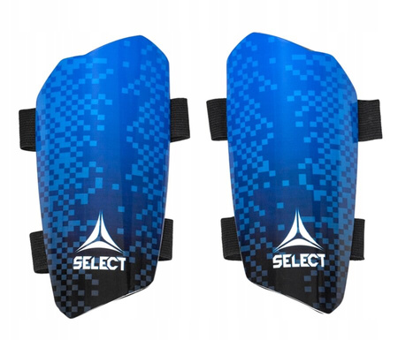 Ochraniacze piłkarskie na golenie piszczele nagolenniki Select Standard niebieskie 2023 17668