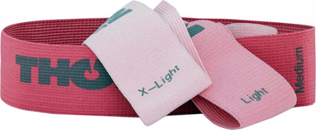 Zestaw gum do ćwiczeń Thorn Fit Lady resistance textile band set 3 szt.