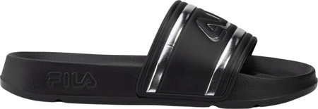 Klapki damskie Fila Morro Bay Logo czarno-szare FFW0102 83162