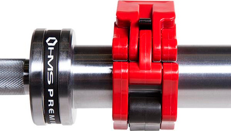 Gryf olimpijski HMS Premium GO685 680 kg Zaciski Lock ZG1000R