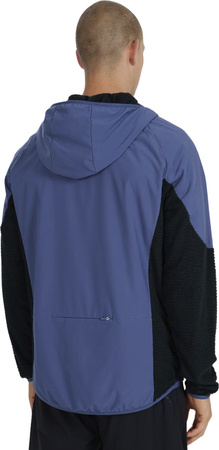 Bluza męska 4F M582 niebiesko-czarna 4FWAW25TFSWM582 32S