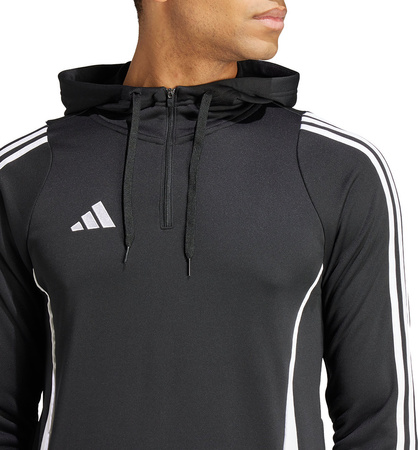 Bluza męska adidas Tiro 24 Training Hooded czarna IJ9957