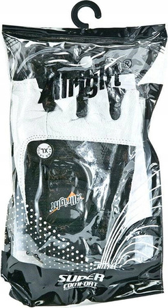 Rękawiczki treningowe kulturystyczne skóra naturalna Allright rozmiar XS