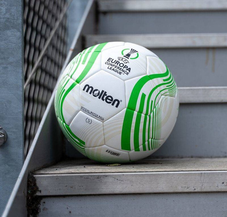 Piłka do piłki nożnej Molten F5C5000 UEFA Europa Conference League 2021/22 meczowa