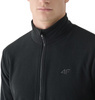 Polar męski bluza polarowa 4F M289 głęboka czerń 4FWMM00TFLEM289 20S