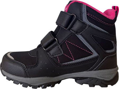 Buty dziecięce Lee Cooper czarno-różowe LCJ-23-01-2061K