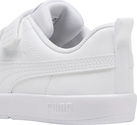 Buty dziecięce Puma Courtflex V3 V PS białe 397642 02